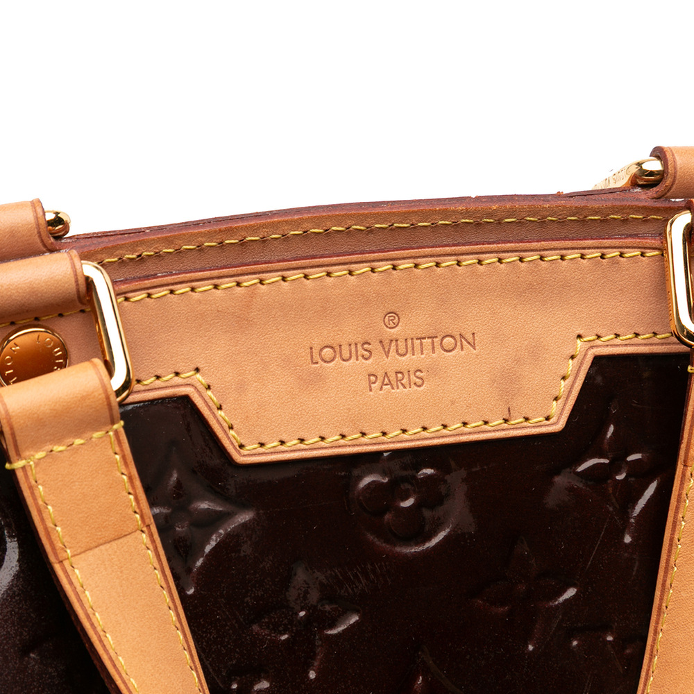 Pre-Loved Louis Vuitton Monogram Vernis Brea GM - Picture 6 of 10
